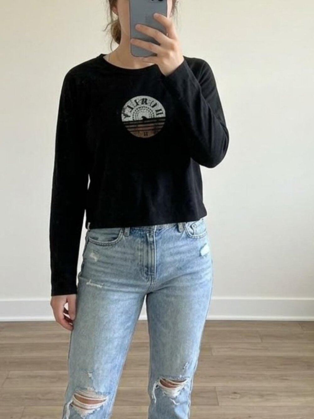 Hurley Black Long Sleeve Shirt